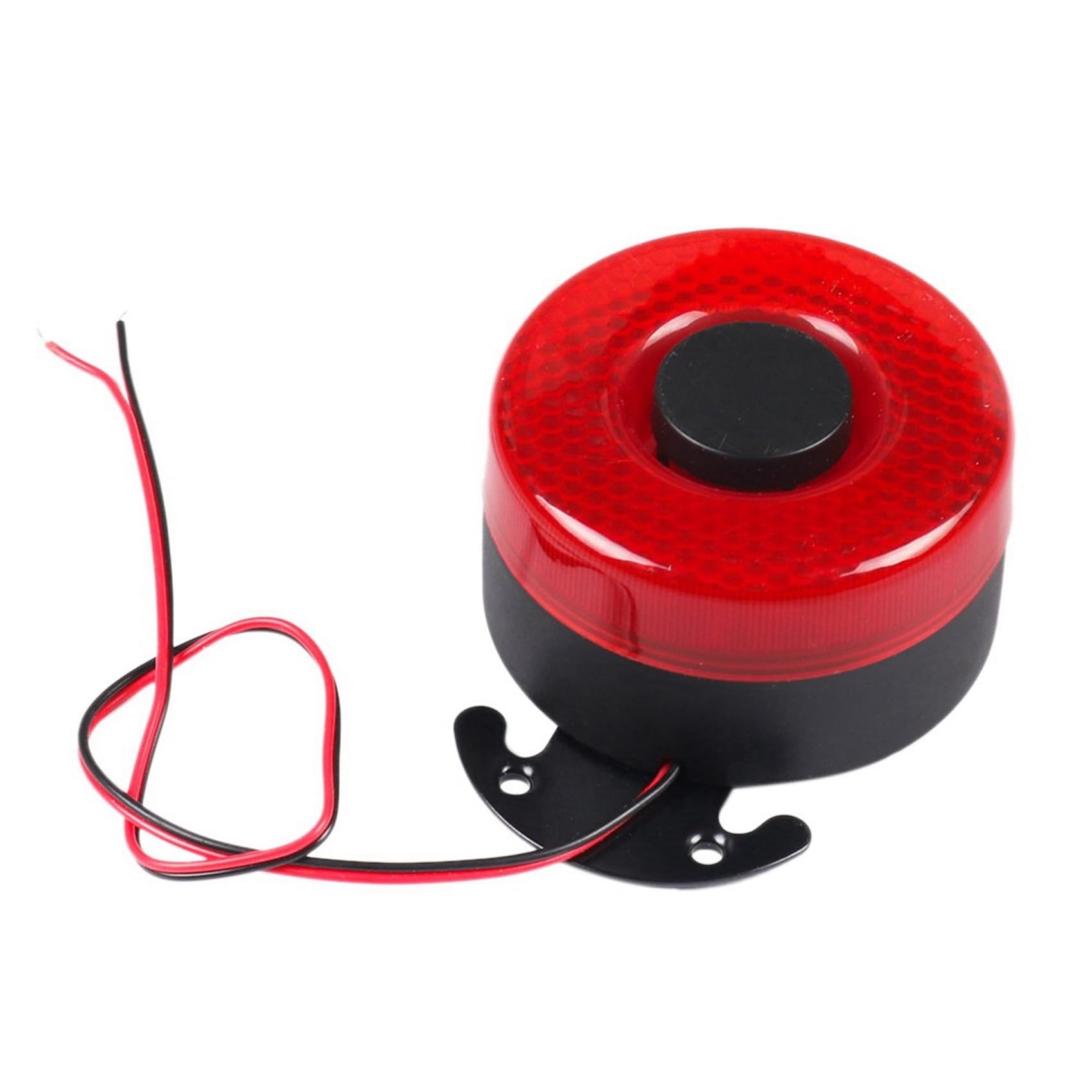 10X DC 12V-24V 105DB Sirena de Advertencia Automática Señal de Sonido Alarmas de Respaldo Bocinas con LED Pitido Bocina de Aire Inversa para el Automóvil