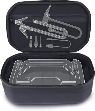 LOKITHOR CASE001 Hard EVA Protection Case Carrying Storage Bag | for JA300 | JA301 | JA302 | JA400 | JA401 | JA3000 | JA3000PRO, Shockproof Water-Resistant Storage Organizer