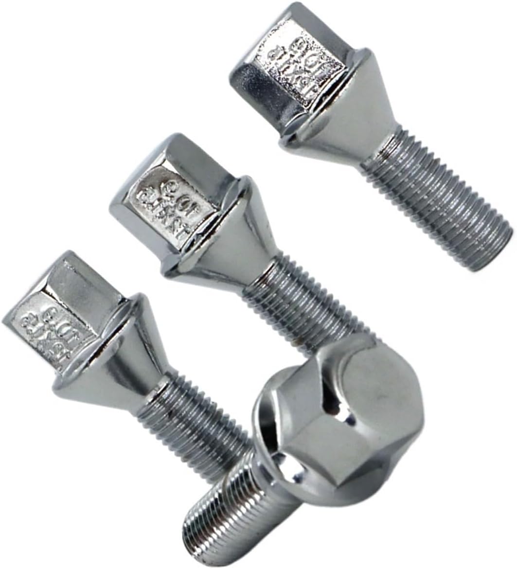 Wheel Studs Replacement Compatible with VW for Passat 1991 1992 1993 1994 Wheel and Bearing Mounting Bolt Replacements Wheel Bolts Auto Parts Axle Tire Bolts