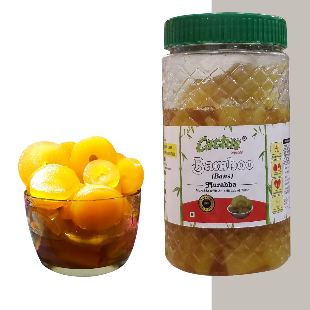 CACTUS SPICES Homemade Bamboo Murabba | Height boosters | Bans ka Murabba | 100% Natural, Hygenic and No Harmful Preservative | 800g (B0CG1LBQY3) Amazon Price History, Amazon Price Tracker