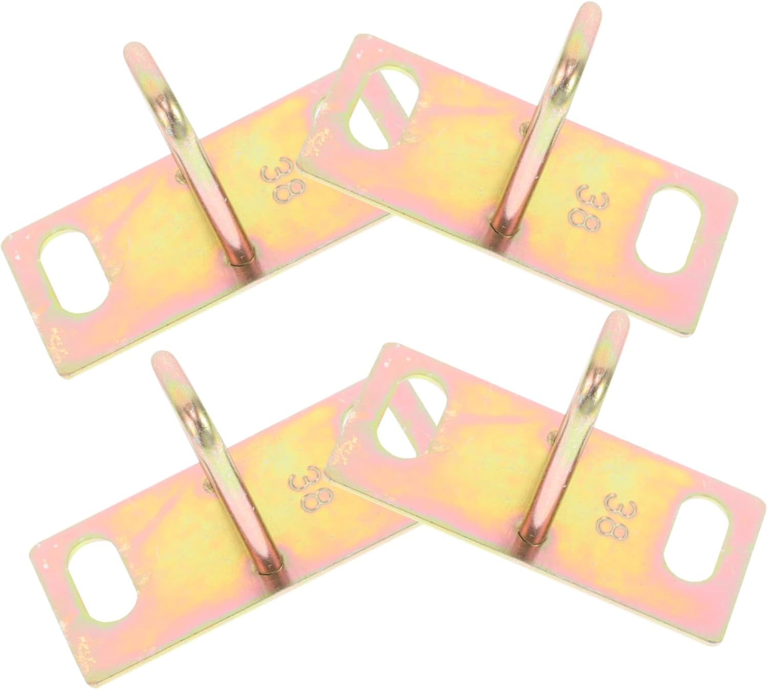 4pcs Electric Vehicle Seat Lock E-motorbike Seat Plate Electric Motorbike Replacement Parts Motorcycle Seat Supplies Replacement E-motorbike Parts Electric Motorbike Supplies