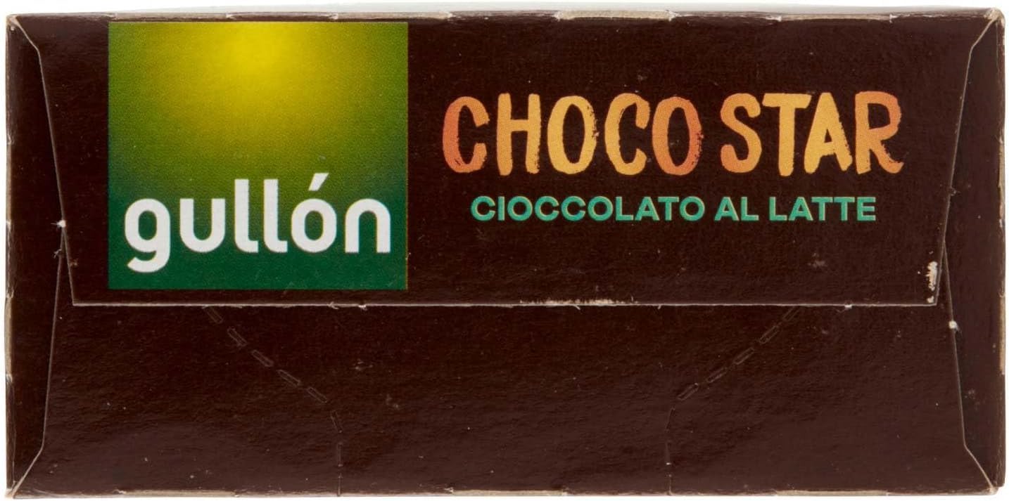 Gullon Choco Star - Galletas rellenas de crema y cubiertas de chocolate con leche, 16 x 235,8 g + polpa italiana gourmet 400 g