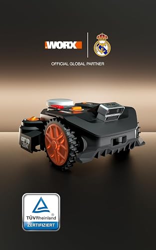 WORX Vision RTK WR306E Robotic Lawnmower, Robotic Lawnmower without Cable Boundary, RTKn Technology + Vision - 6