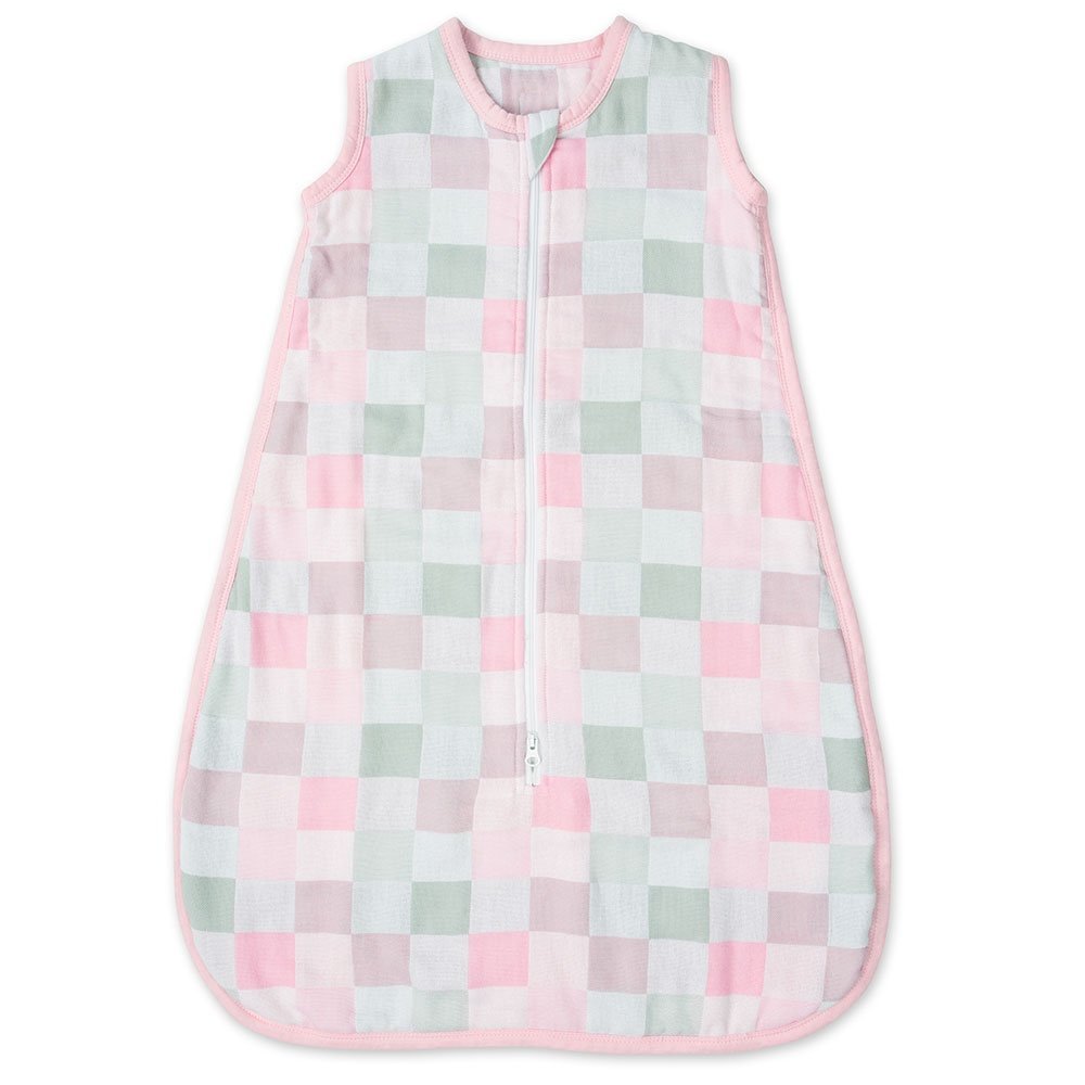 lulujo Baby Luxe Wearable Baby Sleep Bag, Pink