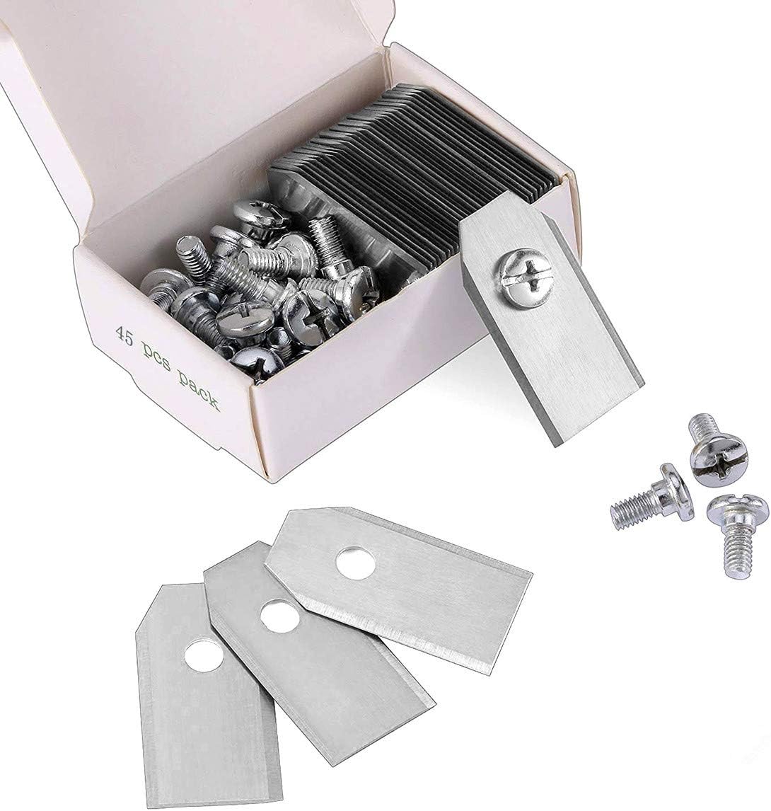45x Titan Messer Für Mähroboter - Ersatzmesser Für Husqvarna, Gardena & Yardforce