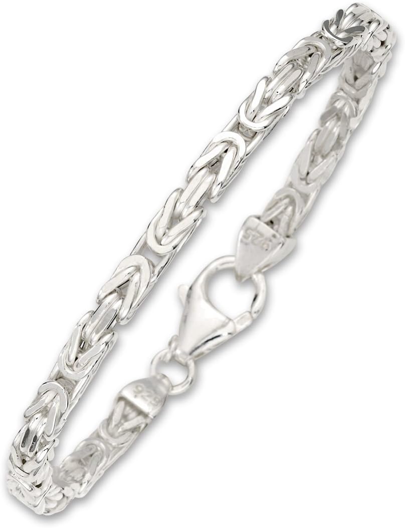 SA Chains 2mm Sterling Silver 925 Italian Byzantine, Birdcage Chain Necklace Bracelet Anklet
