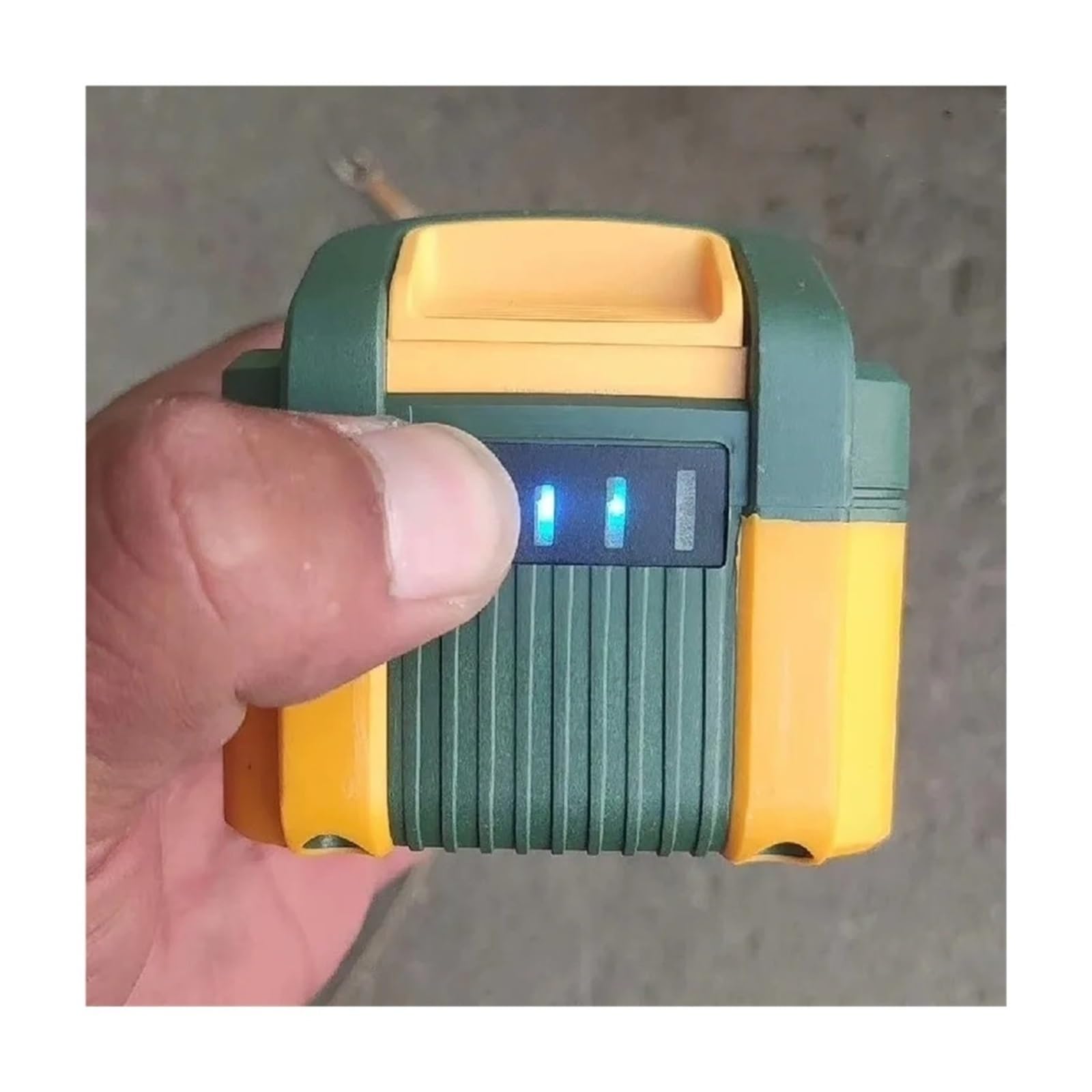 Batería de 20 V y 4000 mAh Compatible con TECCPO MLK5X-1104 HS40 2104N, Sierra eléctrica, atornilladora, Amoladora, Herramienta eléctrica.(2pcs)