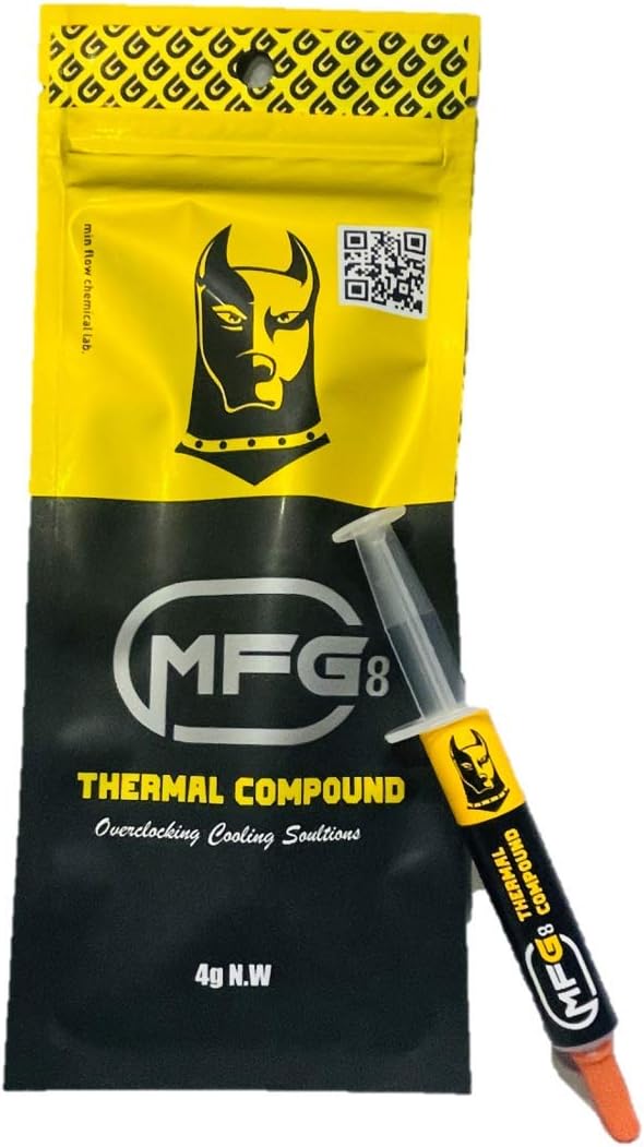 MFG8 Silicone Thermal Grease MFG8 Silicone, Thermal Grease, CPU, Graphic Card, Heat Sink, IGBT, Server