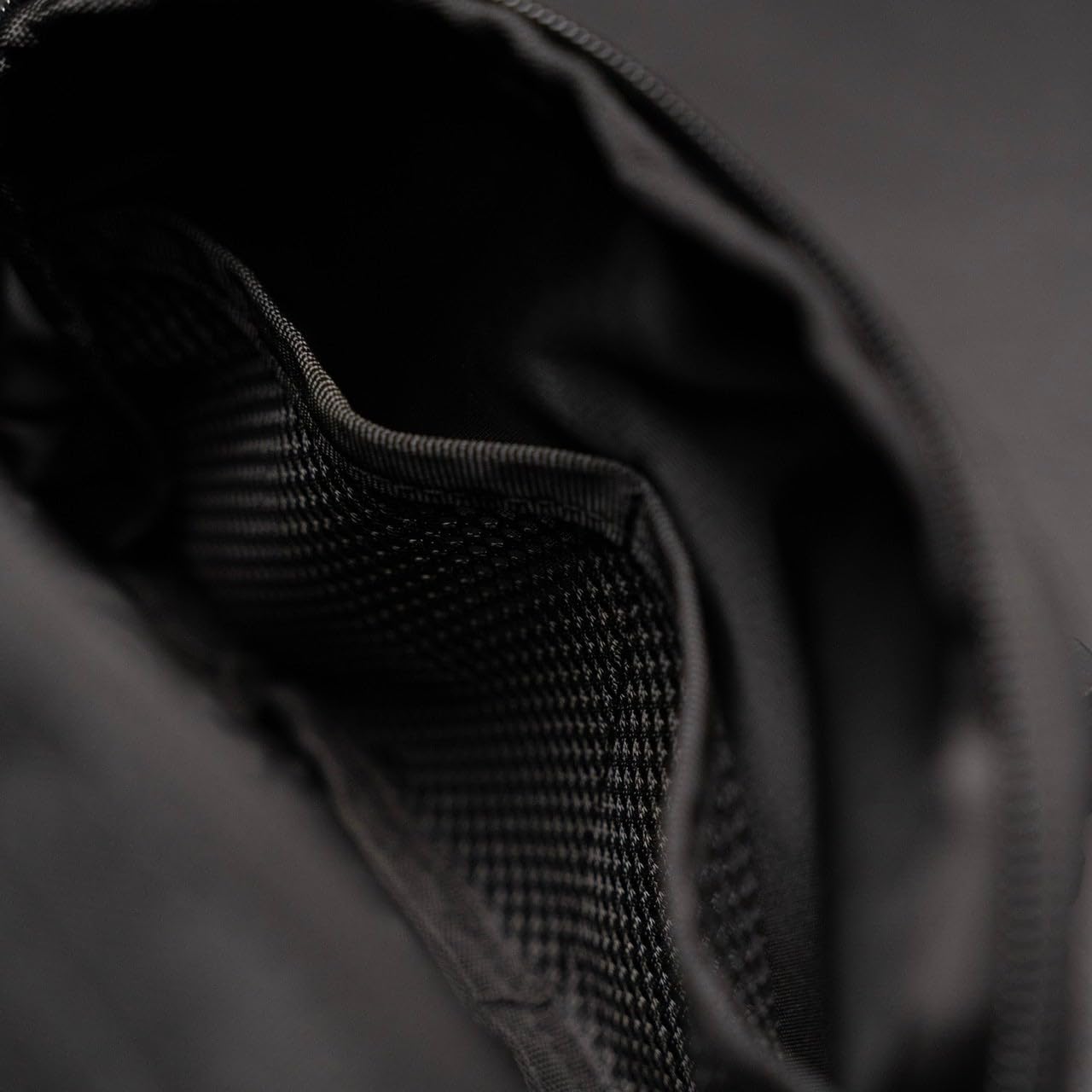 WOLFpak 1.5L Travel Crossbody Fanny Pack (Alpha Black) | Waterproof Gym, Hiking & Running Bag W/Hidden Pocket & Adjustable Strap - Image 9