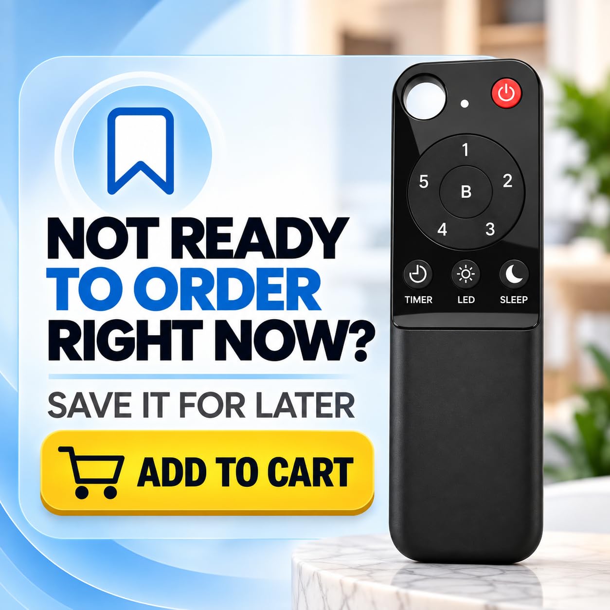 Ethereal Remotes Compatible for Atomberg BLDC Ceiling Fan Remote – with Sleep Mode, Timer & Speed Control | Fan Remote Only | Exact Match Required — Amazon image 6
