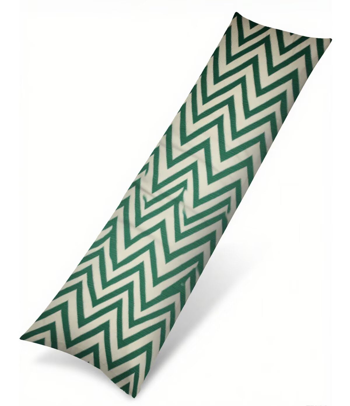Seitenschläferkissen Bezug Grün Kissenbezug 60 x 180 Schwangerschaftskissen Einfachheit, Leinen Atmungsaktiv und Weich Body Pillow, für Deko Wohnzimmer Sofa Kopfkissenbezug, Geschenke für Fraue T-1925