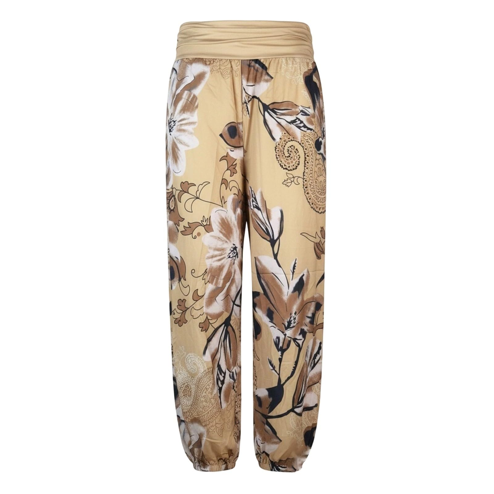 Pantalon, Imprimé Décontracté, Coupe Ample, Jambes Larges, Style Sarouel, Long, Idéal Au Quotidien, Idéal Pour Les Sports