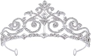 Tiaras Para Mulheres Strass Retrô Decorativo Noiva Rainha Strass Acessórios Cabelo Nupcial Aniversário Tiara Cocar de Cristal Vintage Faixa de Cabelo Jóias de para Mulheres Coroas
