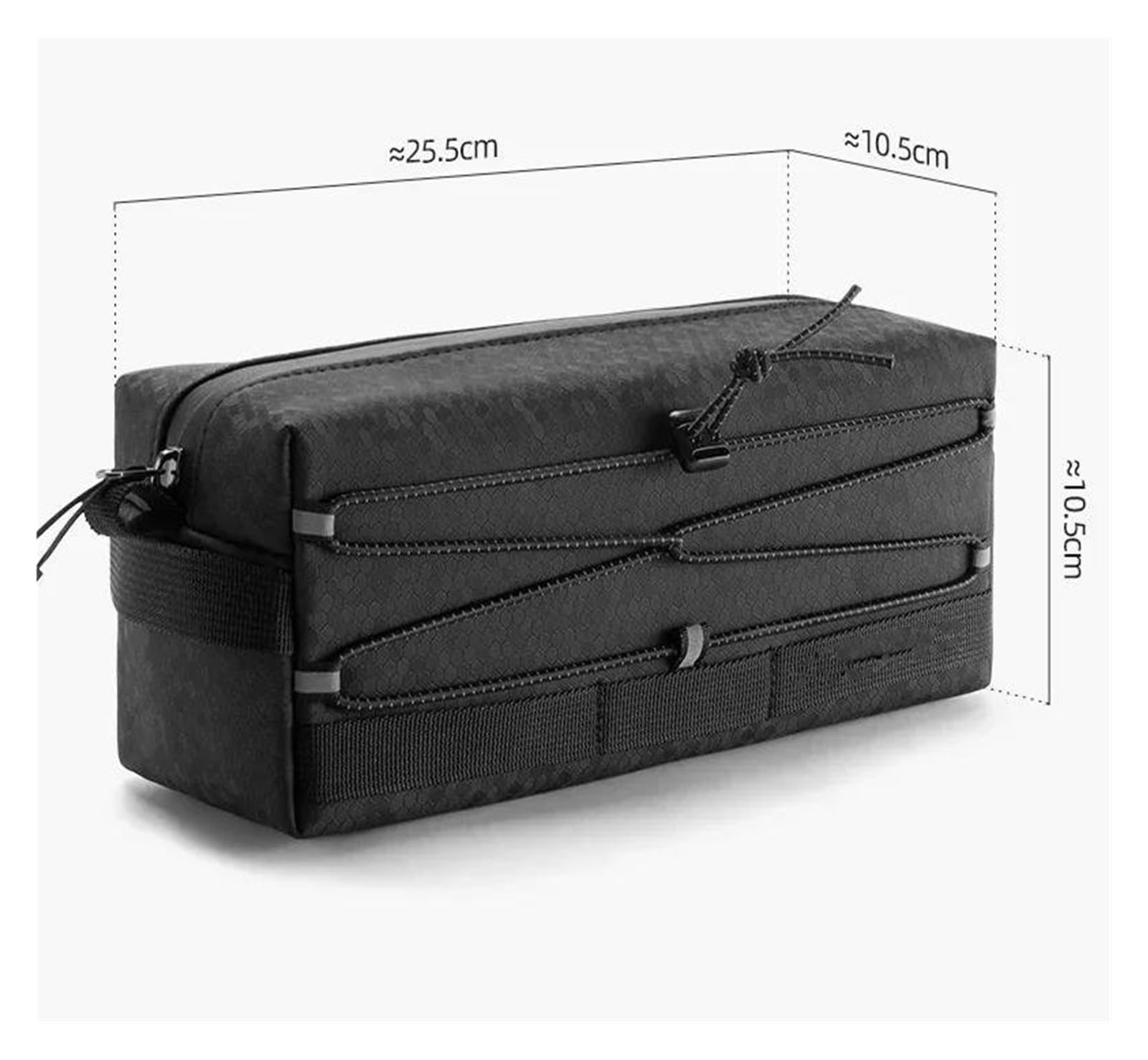 de Bolsa de Manillar de Motocicleta Storage Bags Bolsa para manillar de bicicleta y motocicleta, bolsa delantera para bicicleta, estuche de almacenamiento de gran capacidad, manillar de bicicleta para