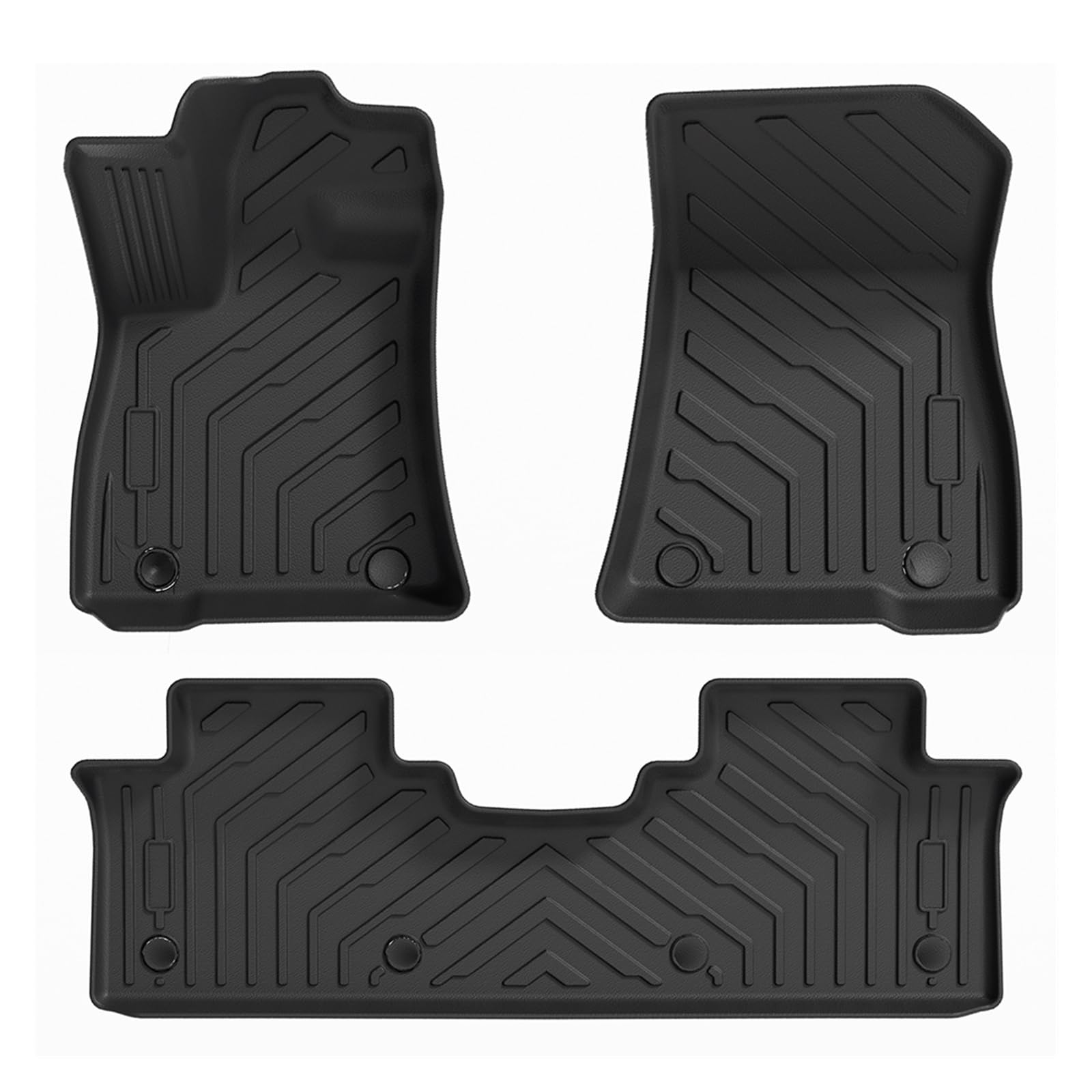 For BYD For Formula For Leopard 5 2025 2024 2023 TPE Floor Mats & Cargo Liners LHD Car Mat And Carpet(3pcs sets)