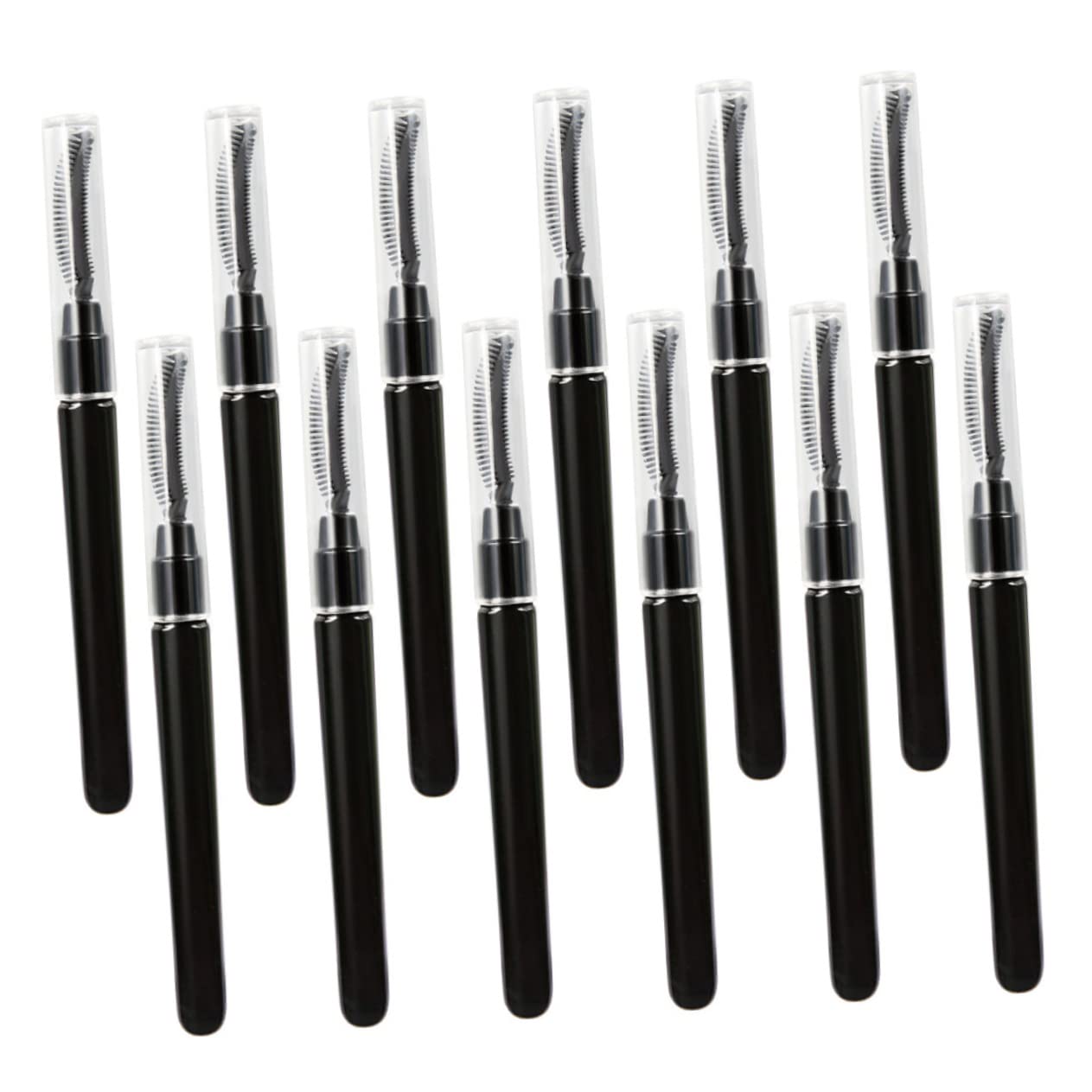 TOVINANNA Lash Brush Applicator Tool Set 12pcs Eyelash Tools Comb for Beginners Travel Eye Makeup
