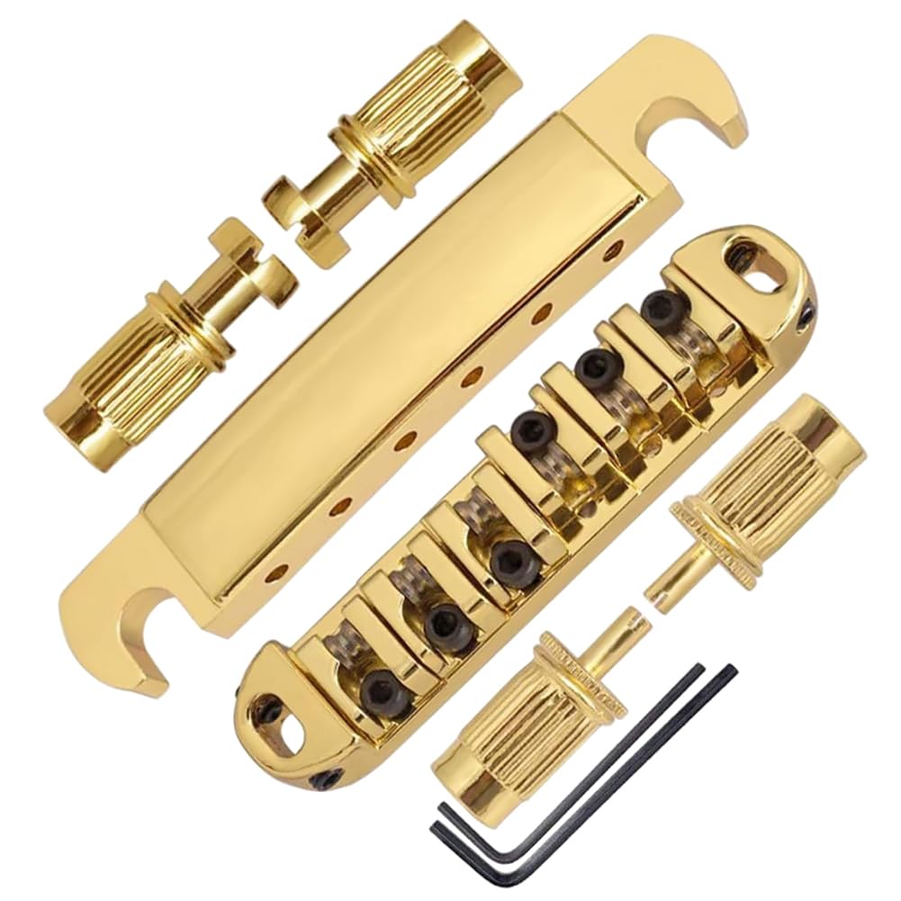 Amazon.com: JD.Moon Roller Saddle Bridge ABR-1 Tune-o-matic Bridge
