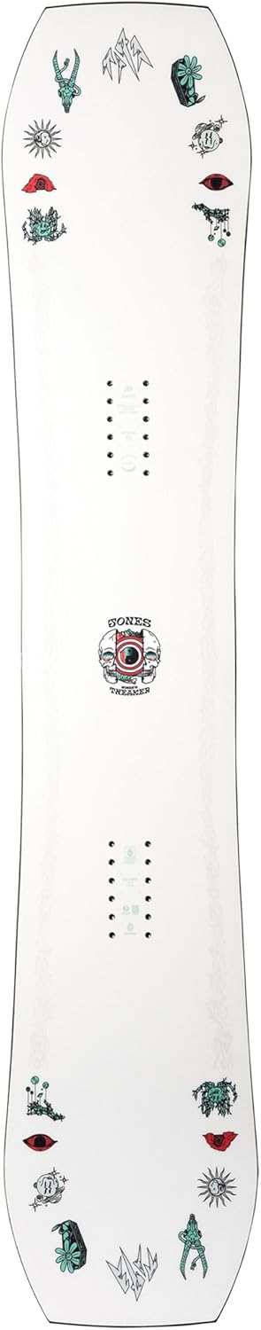 JONES - Women's Tweaker Snowboard All-Mountain Twin Camber Medium Flex