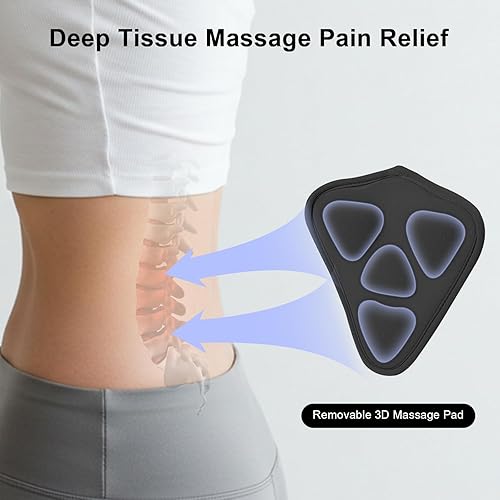 Miniatura 2 de Soporte de espalda para aliviar el dolor de espalda baja, soporte de cintura lumbar para mujeres, espalda baja con almohadilla lumbar 3D para