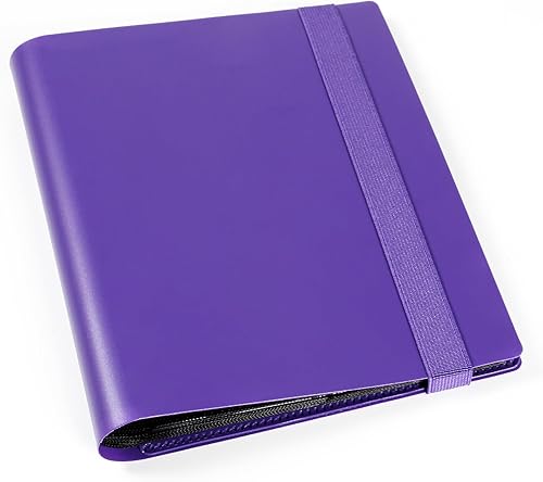 Miniatura 6 de GEAoffice Carpeta de tarjetas  Carpeta de álbum de colección de tarjetas coleccionables de 4 bolsillos  Carpeta de bolsillo de carga lateral 160