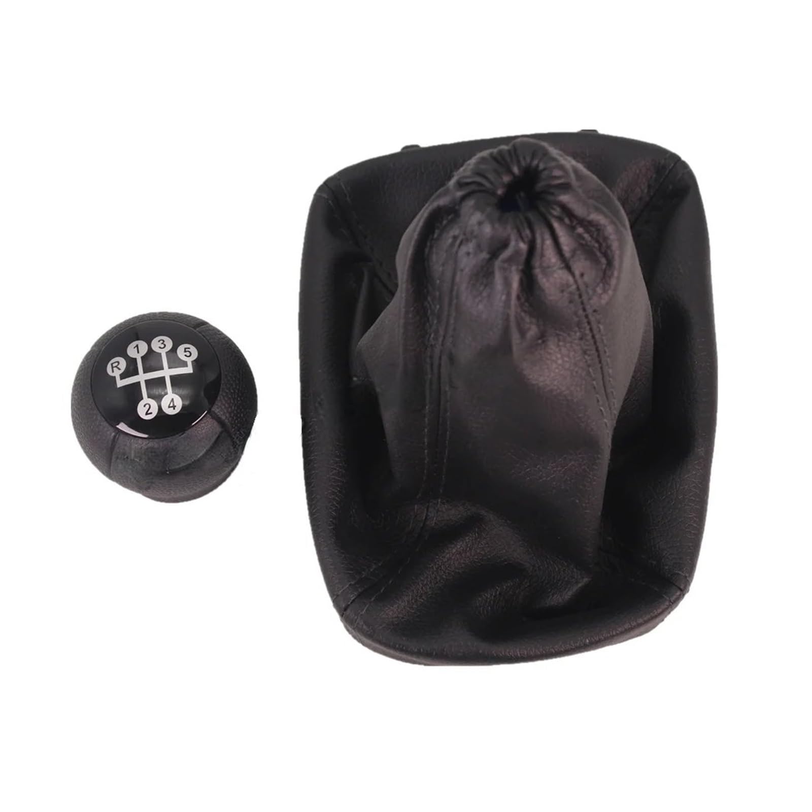 Lvgvzttgkm Gear Knob Boot For Vauxhall For Opel For Astra G 1998-2009 Sporty Gear Shifter Knob Black
