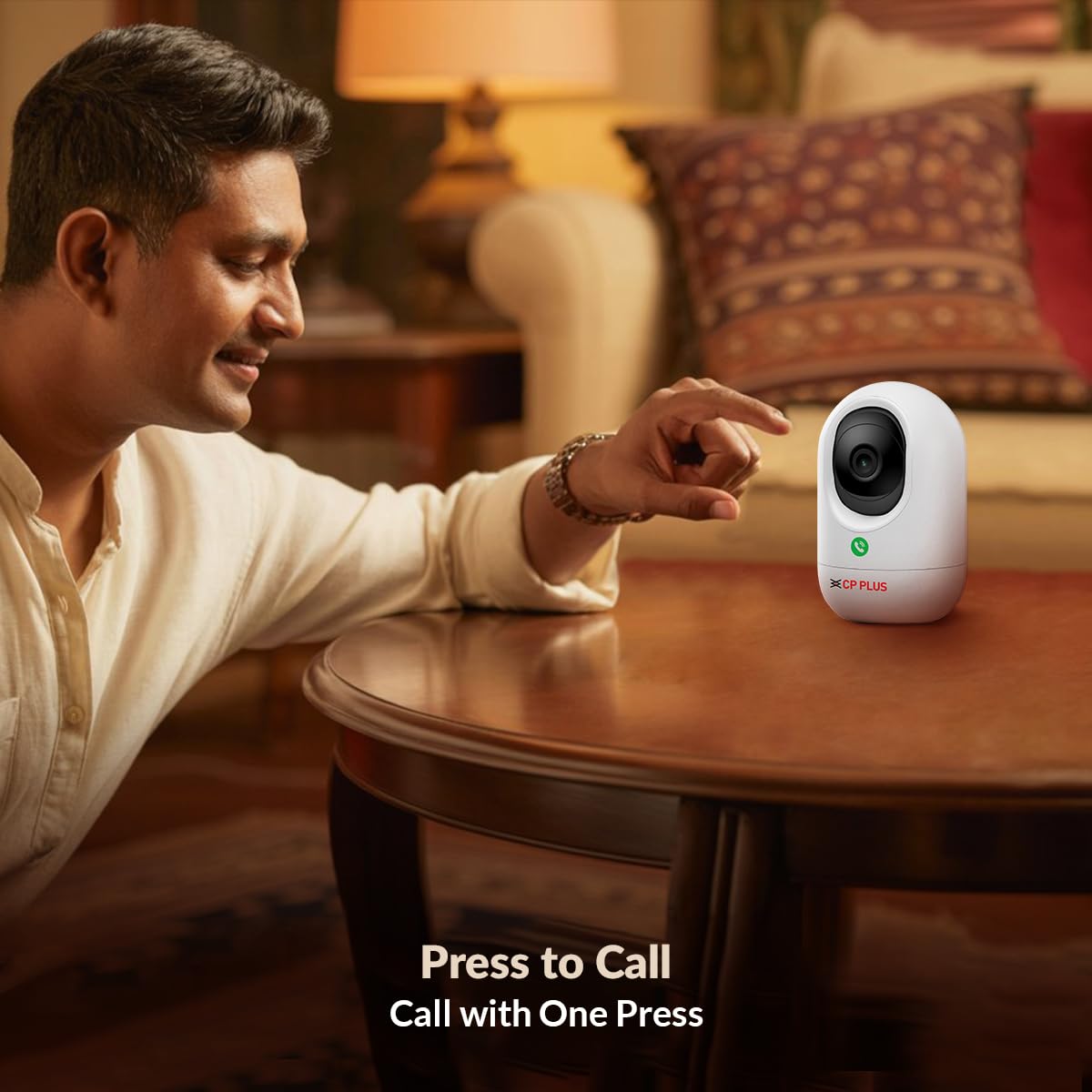 CP PLUS 3MP Wi-Fi Security Camera - 360° & Two-Way Audio -4