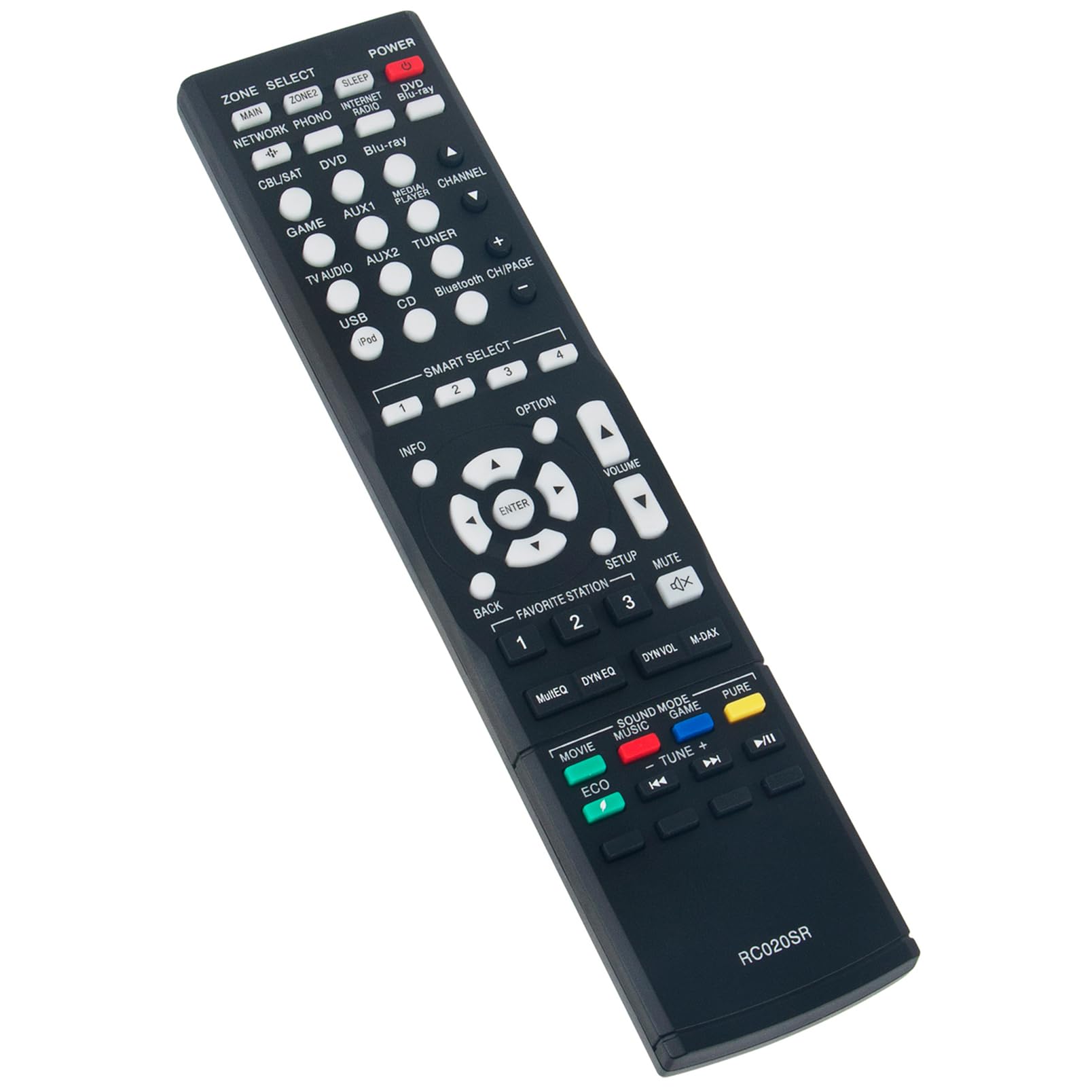 RC020SR Replace Remote Control fit for Marantz Receiver NR1403 NR1504 NR1505 NR1502 Stereo AV Receiver