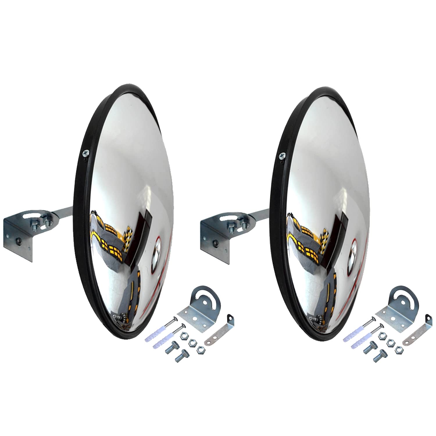 12" Convex Security Mirror 2 Pack