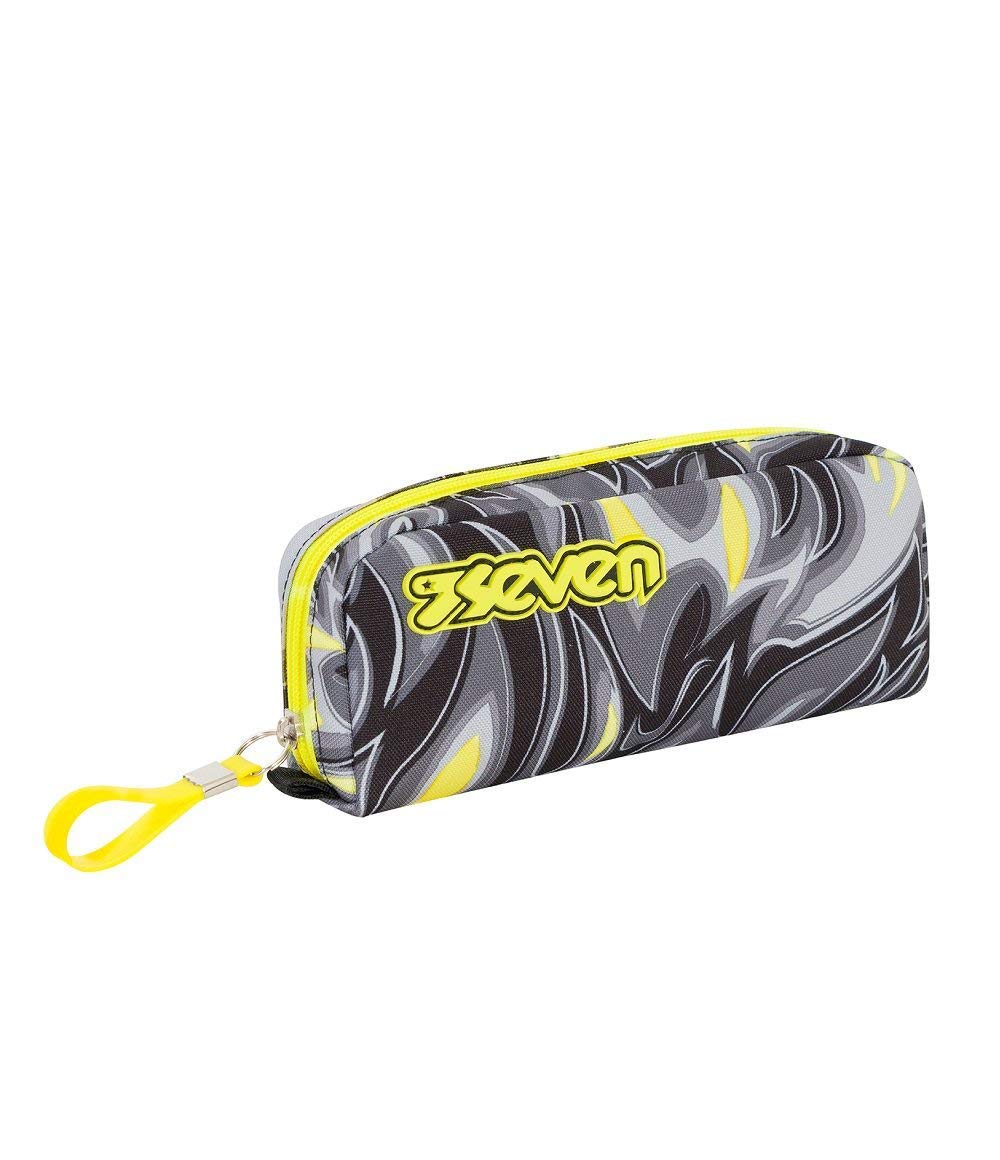 Seven Zaino advanced 201001909 AVIUM nero porta pc + astuccio portapenne AVIUM 301021903 + quaderno raccoglitore ad anelli Seven in OMAGGIO
