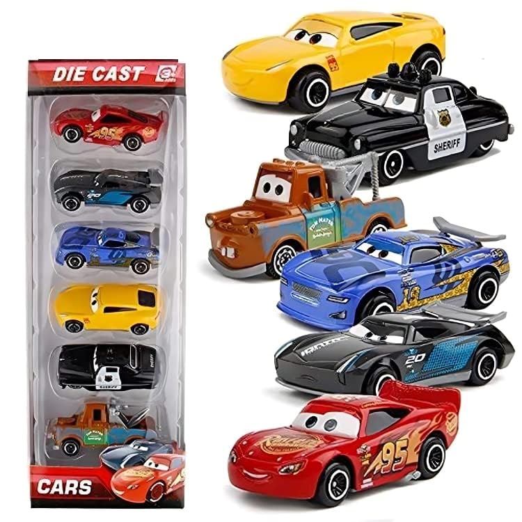 Volcano New Playset Metal Die Cast Mini Racers Derby Racers Series Small Metal Movie Vehicles Cars for Competition and Story Play 6-Pack (Multicolor) (B0CS9PFDZ9) Amazon Price History, Amazon Price Tracker