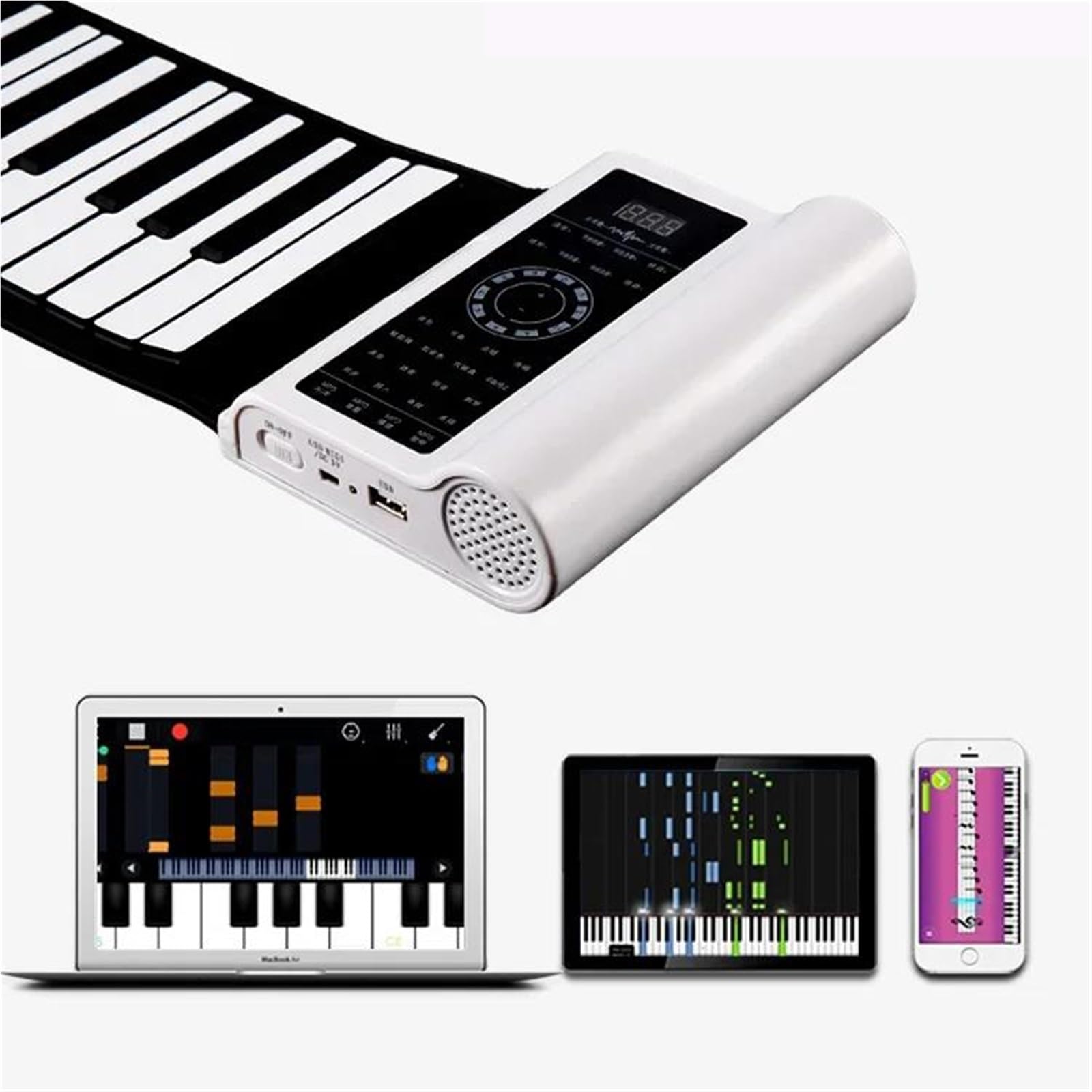 Tastiera Elettronica Professionale Tastiera Elettronica Digitale 88 Tasti Tastiera Pianoforte Per Principianti