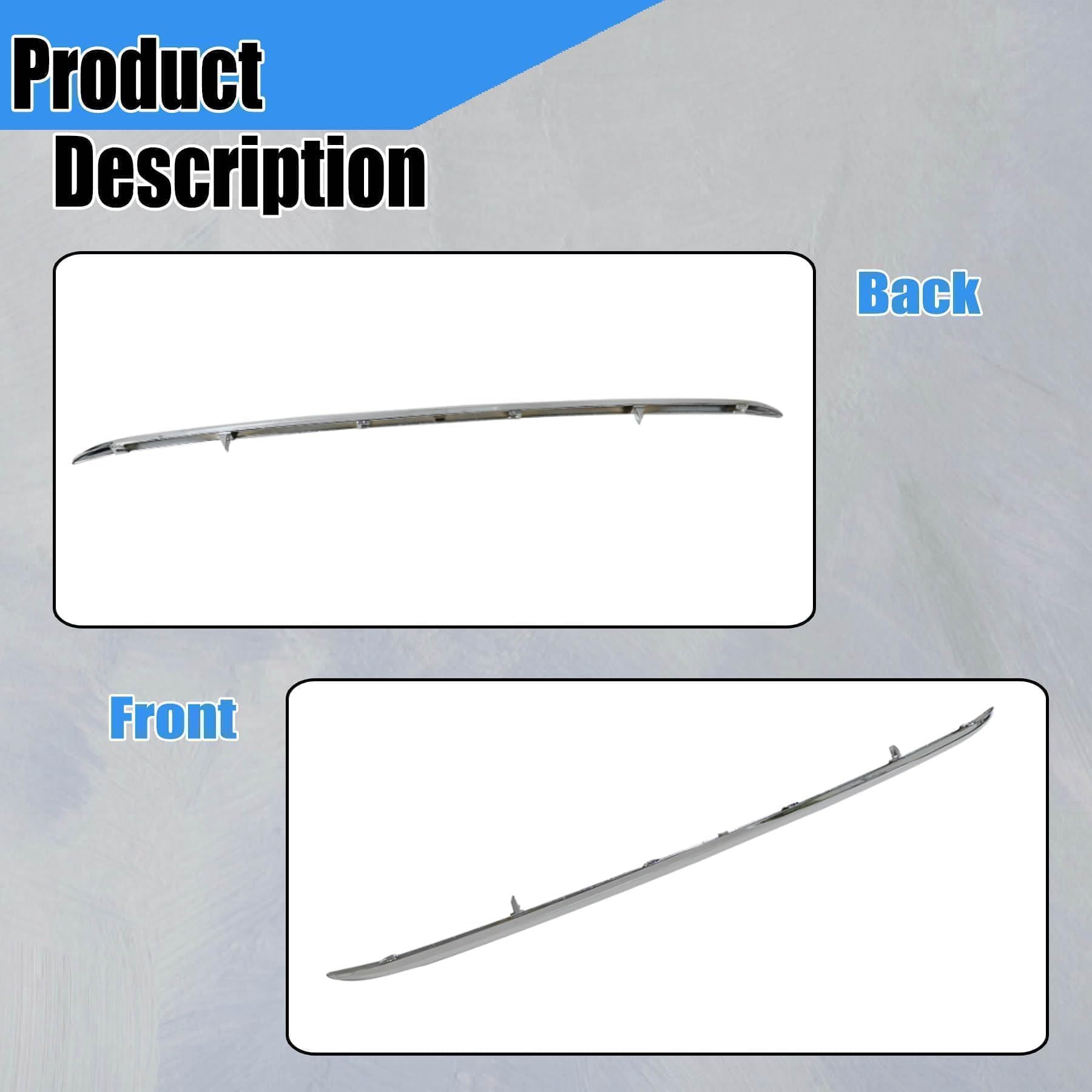 Amazon.com: XQSMWF 62072-5R60A Lower Bumper Molding Trim Front