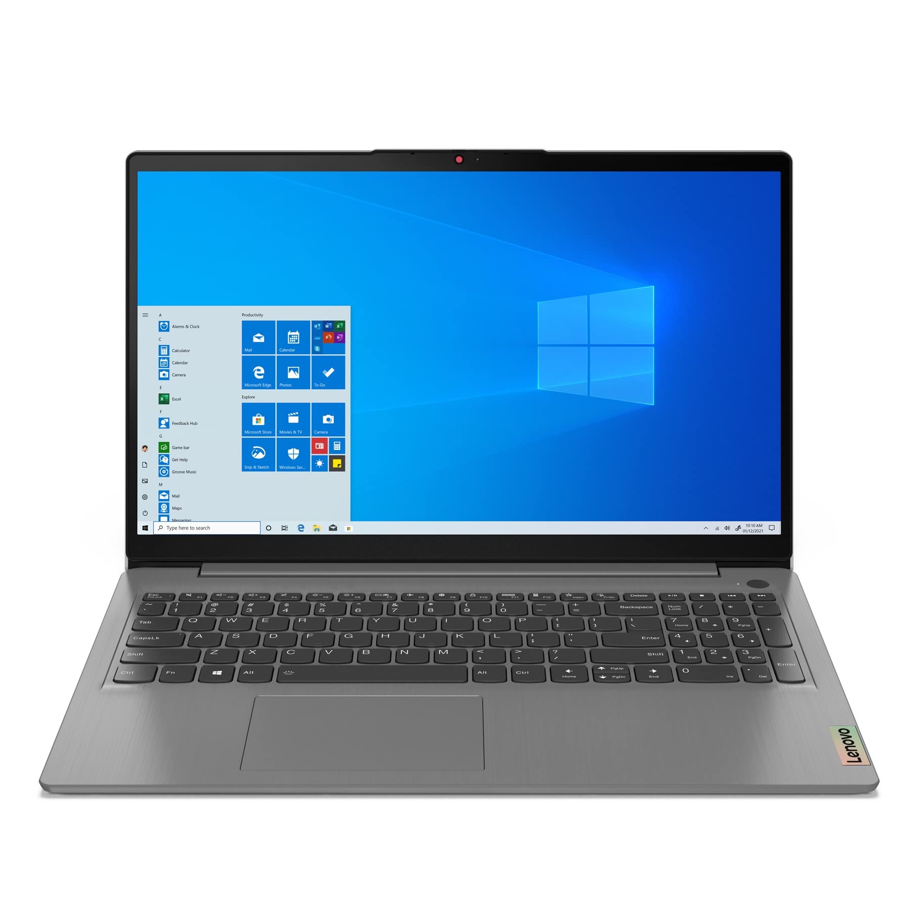 Lenovo IdeaPad Slim 3 11th Gen Intel Core i5 15.6" (39.62cm) FHD Laptop (8GB/512GB SSD/Win 11/Office 2021/2 Year Warranty/Alexa Built-in/3 Month Game Pass/Arctic Grey/1.65Kg), 82H802KYIN