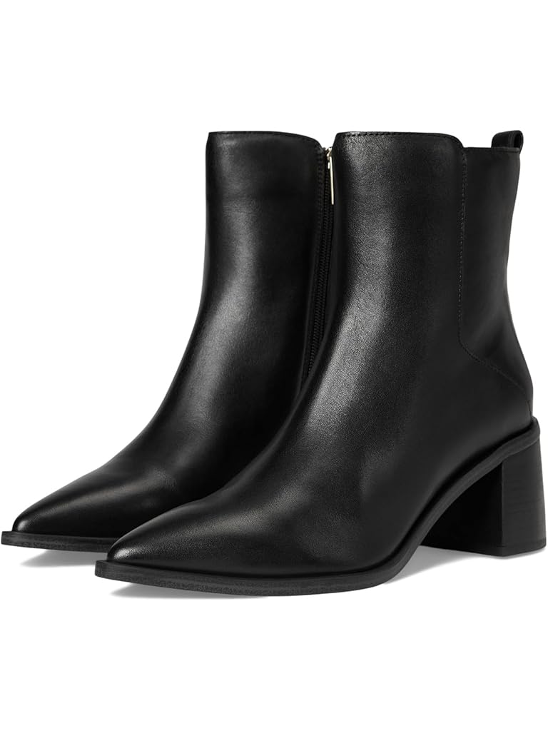 Black Vince Camuto Lorelai Block Heel Bootie