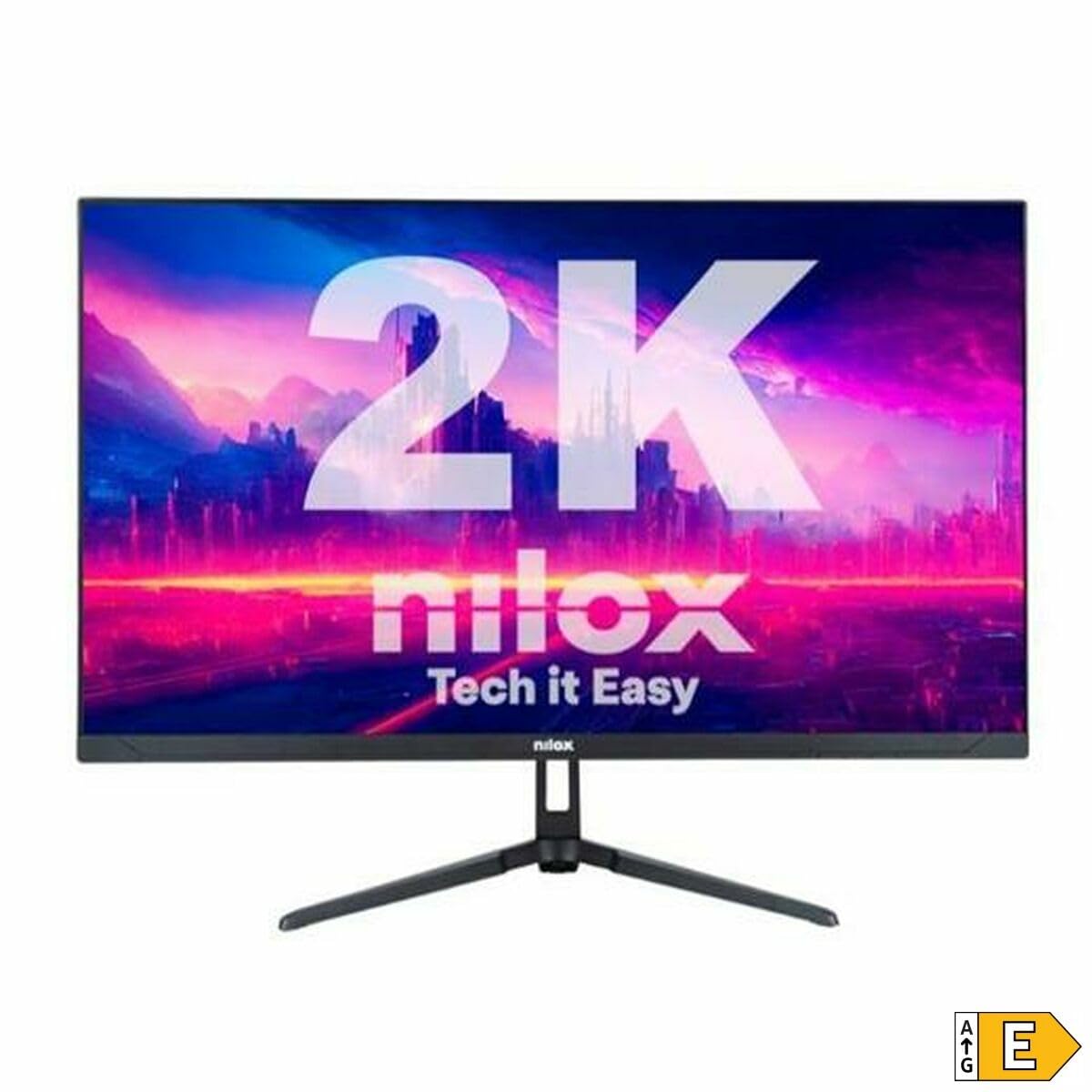 Nilox NXM272KD11, Monitor Gaming 27 Pollici, Schermo 2K IPS, Frequenza 165Hz, Tempo di Risposta 1ms, Ingressi HDMI, DP, USB, Monitor PC con Immagini Chiare e Nitide per Gioco Fluido