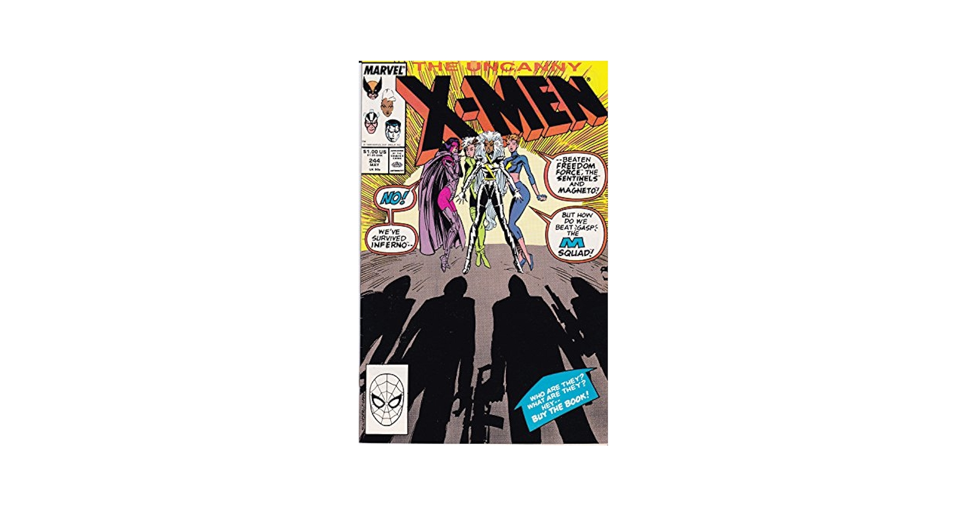 The Uncanny X-Men #244: Chris Claremont, Marc Silvestri