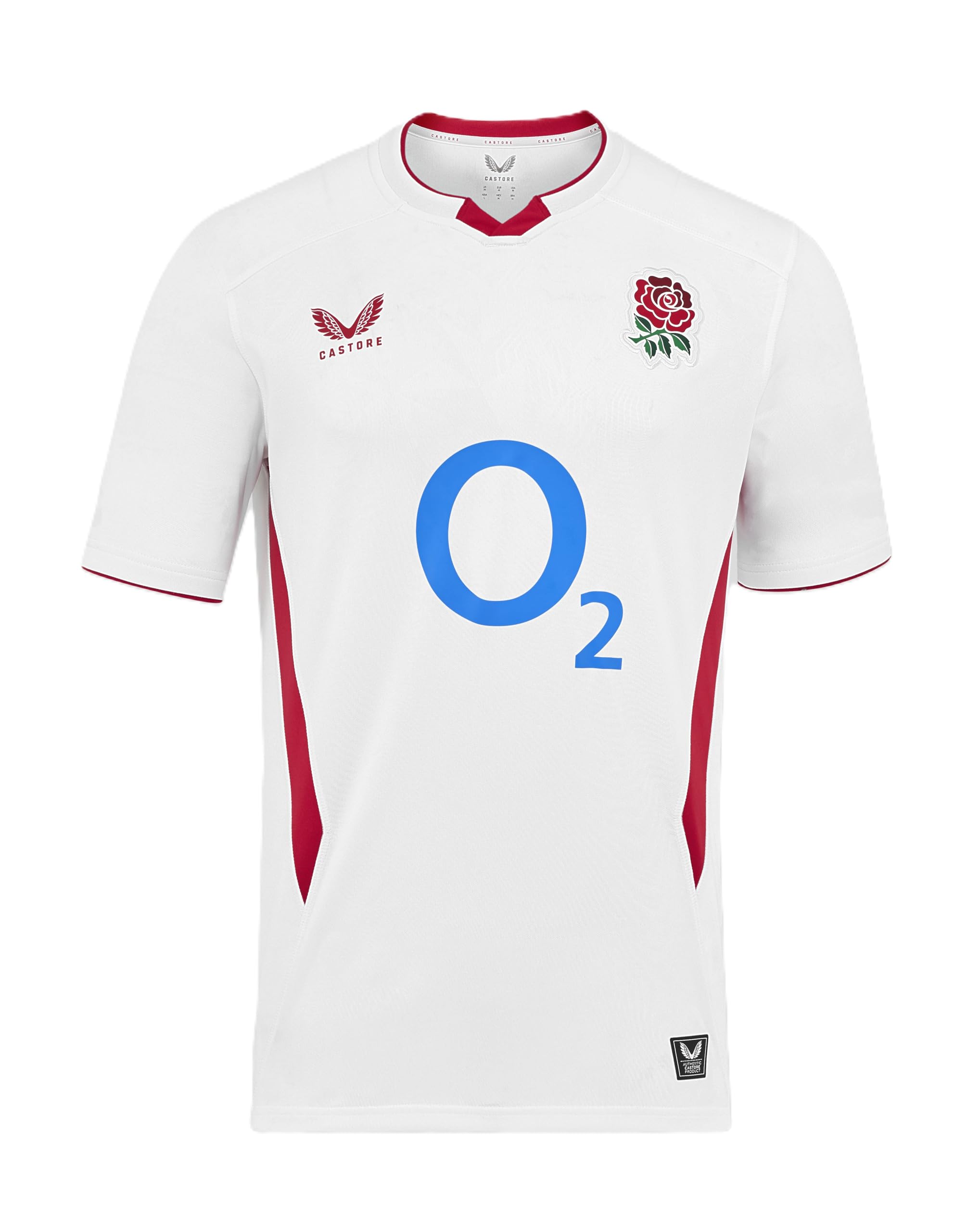 Castore England 25 26 Home Replica Shirt White