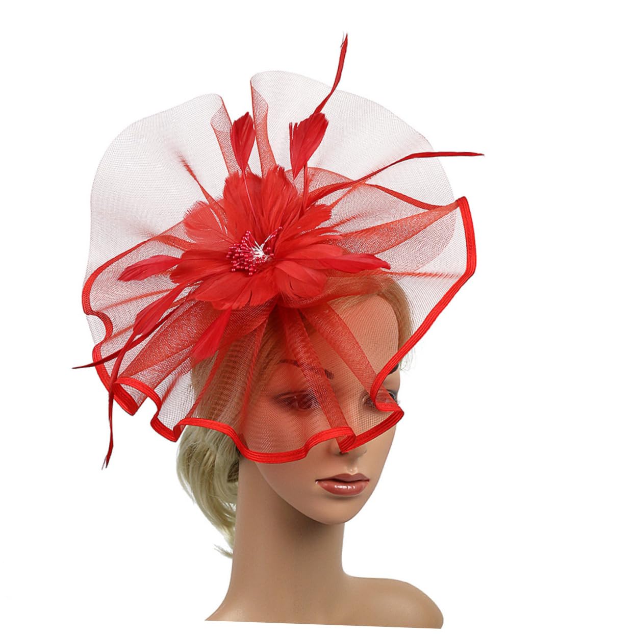 Ipetboom 3 Pezzi Cappelli Per Le Donne Fasce Del Fiore Per Le Donne Cappello Del Fiore Della Fascia Fascinator o Di Fascinator o Da Cocktail Fascinators i Per Le