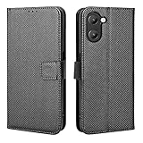 Coque Cuir pour Oppo Realme V20 Coque Housse Etui Cover,Coque pour Oppo Realme V20 RMX3611 Coque Etui en Cuir PU pour t�l�phone Portable Black
