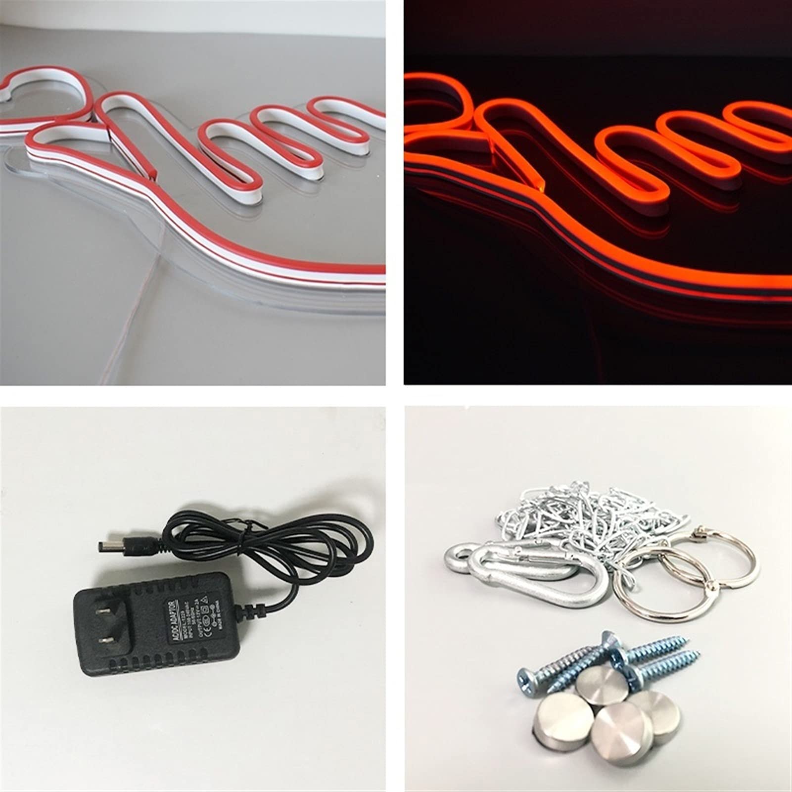 Amazon.co.jp : LED ネオンサイン カスタマイズ可能なカスタム LED 