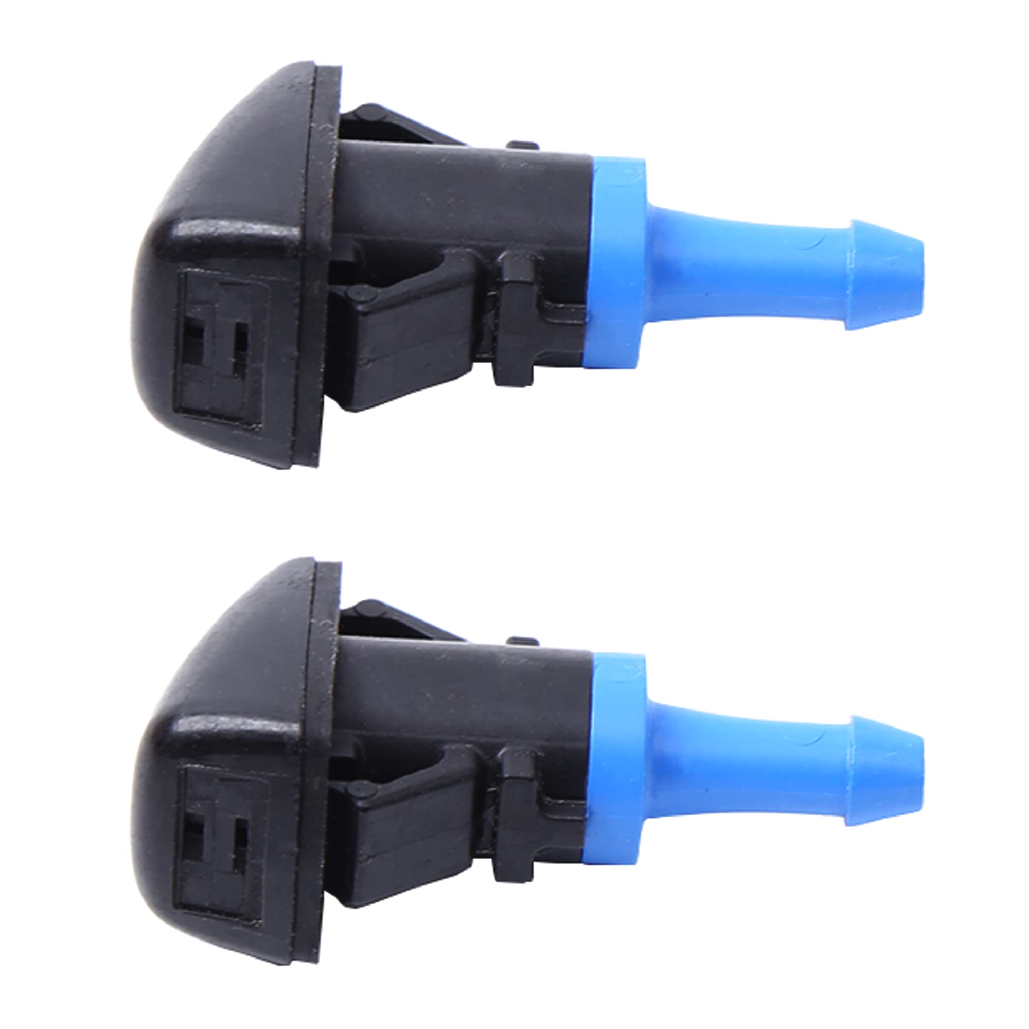 Saarav Black, Blue 2 Pcs Windshield Washer Nozzle 68024312Ab For Dodge Challenger 2008-2014 For Avenger 2011-2014 For Chrysler 200 2011-2014