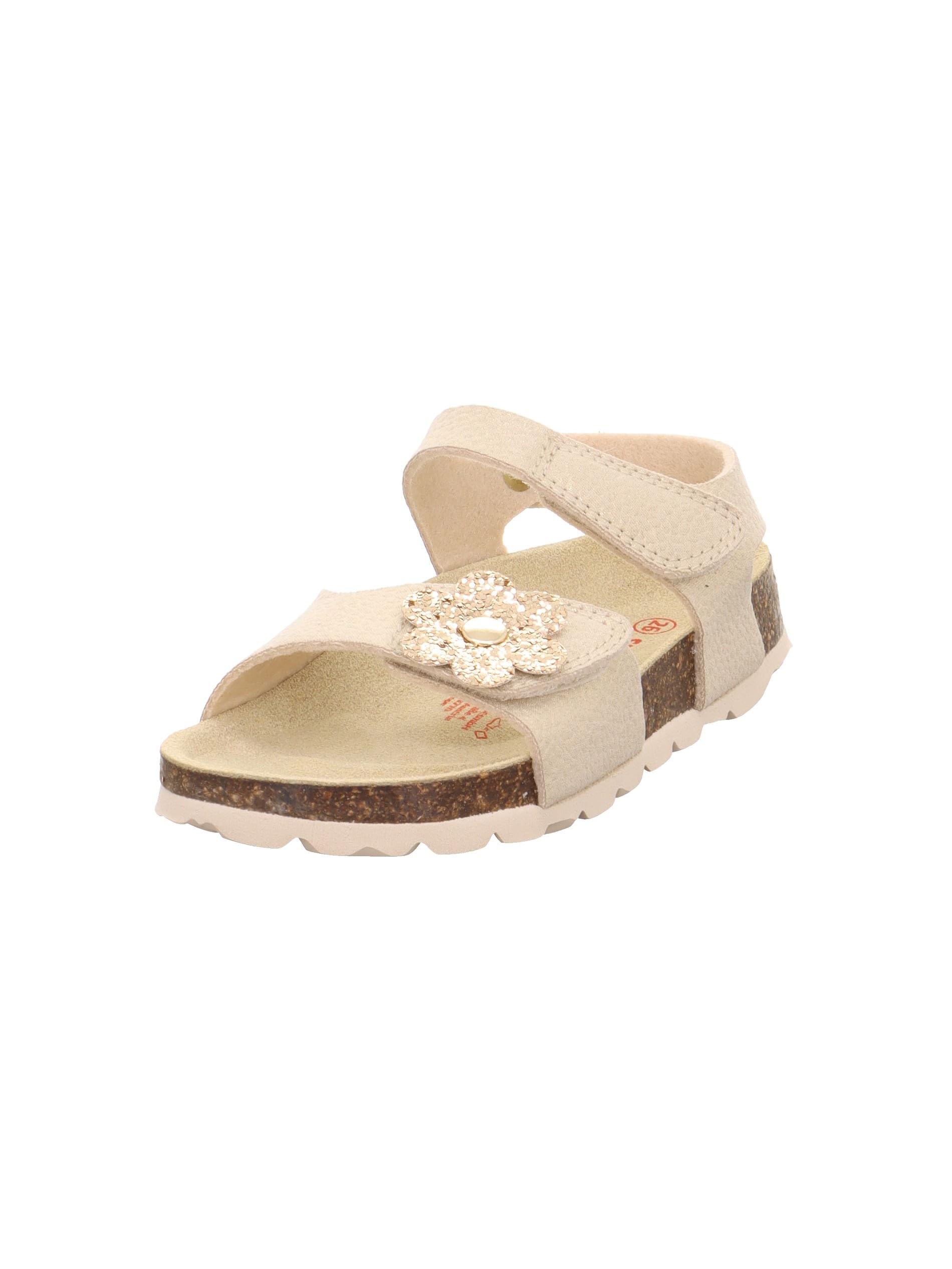 Superfit Girls' Footbed Slippers Sandals, Gold 9710, 41 EU Weit