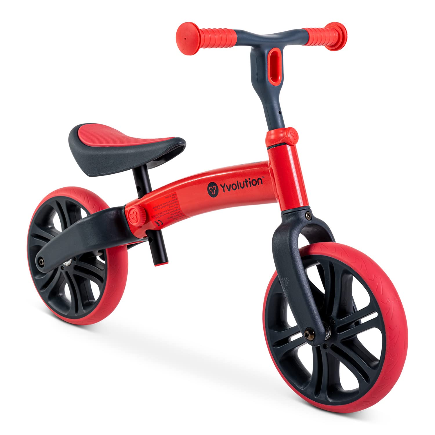 Yvolution Bicicleta de Equilibrio Evolutiva YVelo Junior - Sin Pedales para niños de 18 Meses a 4 años