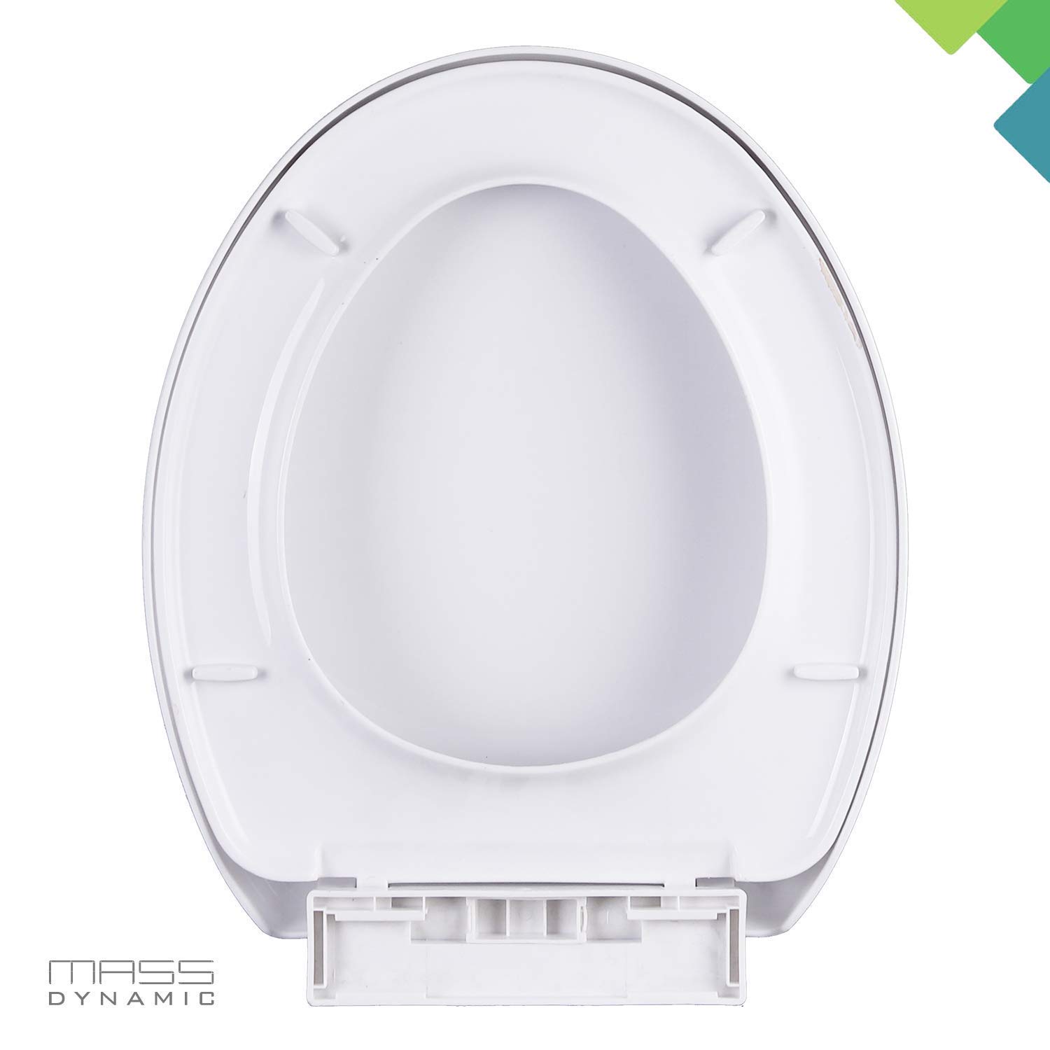 Buy Mass Dynamic Soft Close Toilet Seat, Quick Release Toilet Seat for Easy Cleaning, Easy