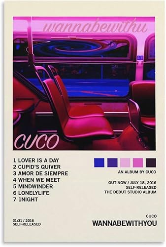 Wannabewithu CUCO Posters & Prints on Canvas Wall Art Poster for Room Decor Unfr