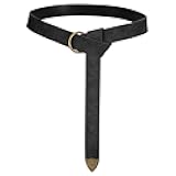 Medieval Knight Belt for Men LARP Renaissance O Ring Belts for Tunic Shirt Halloween Cosplay Costume