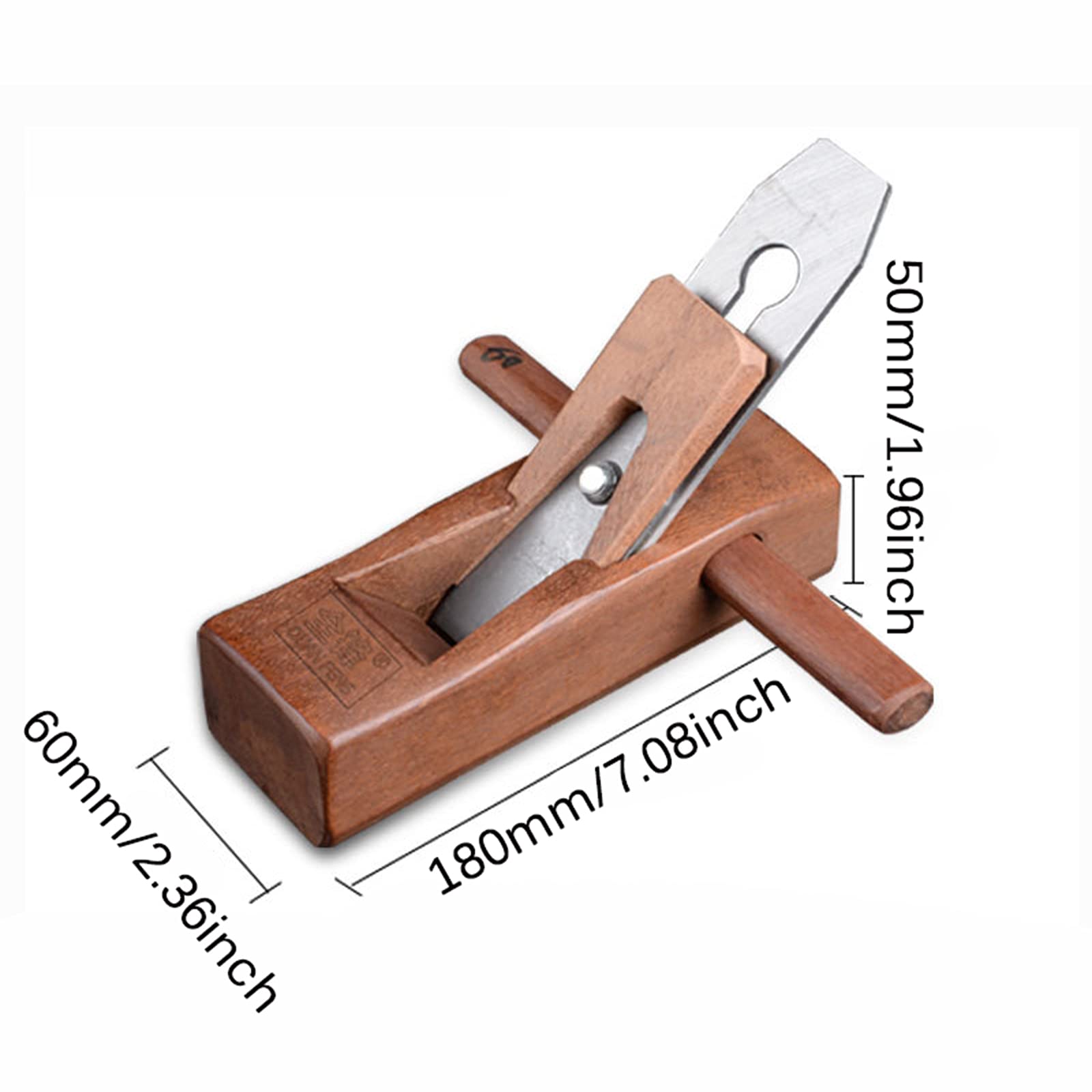 Herramienta de Cepillado de artesanía en Madera de Bricolaje, Carpintero de Madera cepilladora de Mano de Madera, 7.08 Pulgadas