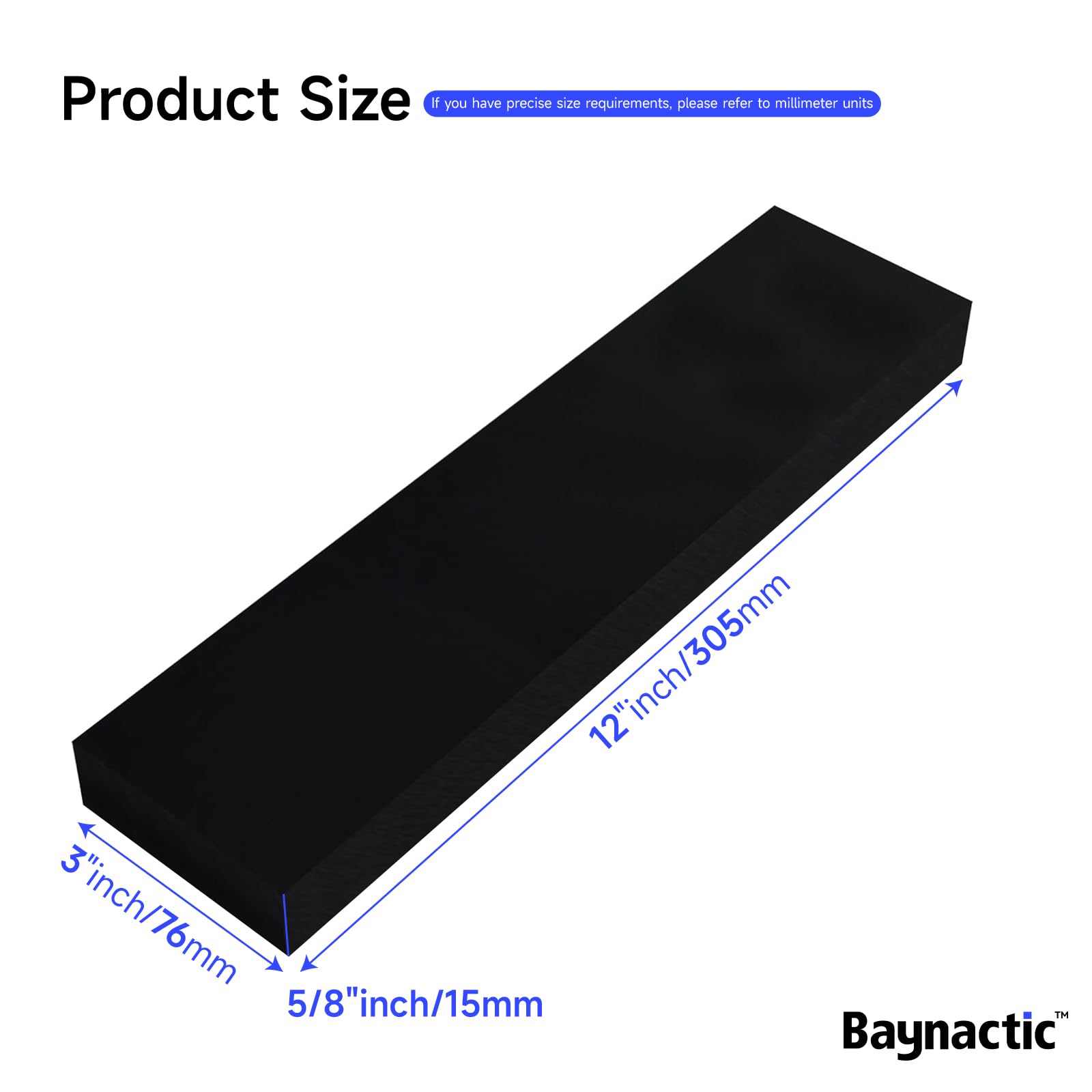 Delrin Sheet - Black Acetal for Precision Parts -2 Delrin Sheet - Black Acetal for Precision Parts -2