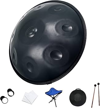 Amazon | ハンドパン スティールドラム 打楽器 ，ハンドパンD