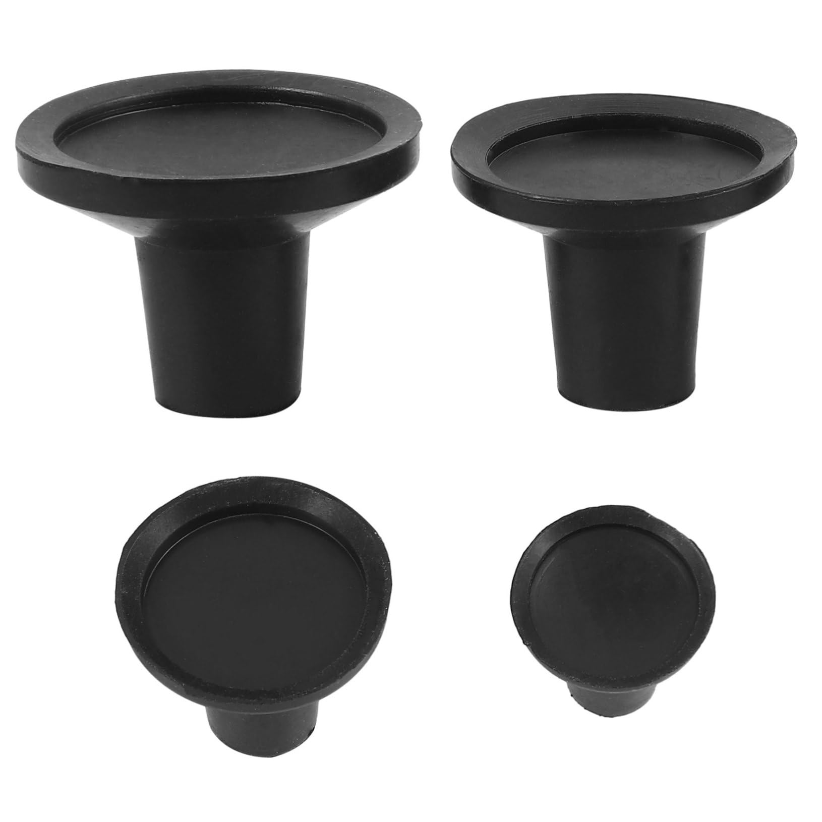 GANAZONO 4Pcs Automotive Valve Lapper Suction Plates Durable Valve Grinding Tool Compact Portable Car Repair Accessory for Motorcycle Engine Valve Maintenance
